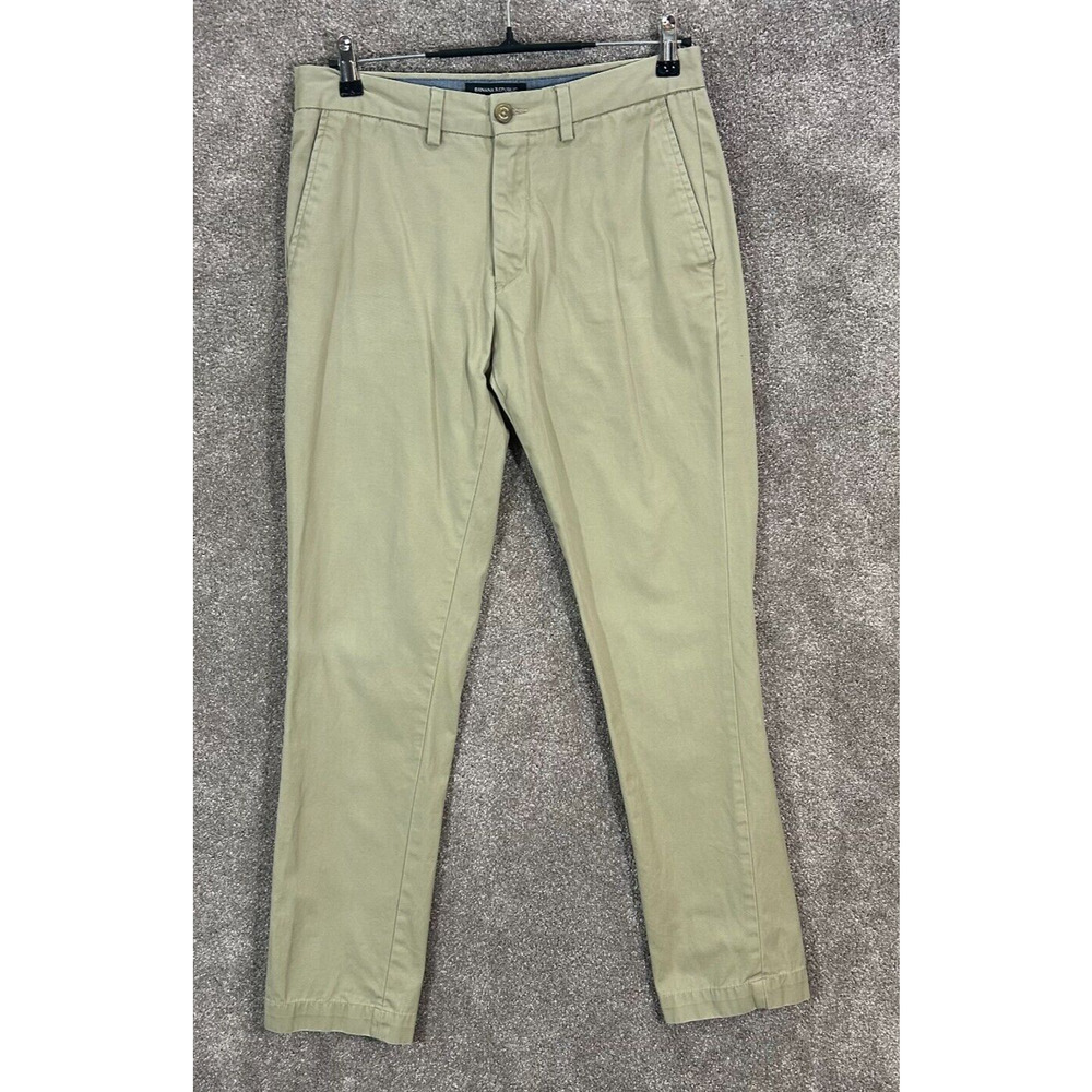 Banana Republic Pants Mens 30X32 Beige Chino Actual 30X31 Aiden Fit Cotton